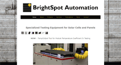 Desktop Screenshot of brightspotautomation.com